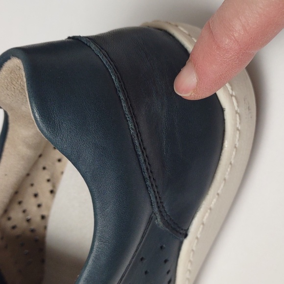 Remonte Navy Liv 21 Perforated Leather Softfoam Walking Shoes Women's Size 39 - Picture 12 of 16